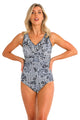 Jantzen Tunsley DD/E Mesh Frill One Piece