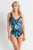 Jantzen Maple Mesh Frill One Piece