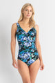 Jantzen Maple DD/E Mesh Frill One Piece