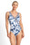 Jantzen Swimwear Anchor Gathered Surplice One Piece