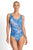 Jantzen Tigeress Gathered Surplice One Piece