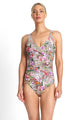 Jantzen Lilymaze Twist Front One Piece