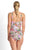 Jantzen Lilymaze Twist Front One Piece