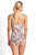 Jantzen Lilymaze DD/E Twist Front One Piece