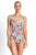 Jantzen Lilymaze Pintuck Mastectomy One Piece