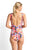 Jantzen Mandalay Mesh Frill One Piece