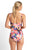 Jantzen Mandalay DD/E Mesh Frill One Piece