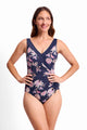 Jantzen Saffron Gathered Surplice One Piece