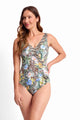 Jantzen Tropica Gathered Surplice One Piece