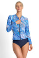 Jantzen Tigeress Long Sleeve Mastectomy Rashie