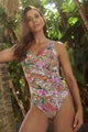 Jantzen Lilymaze Gathered Surplice One Piece