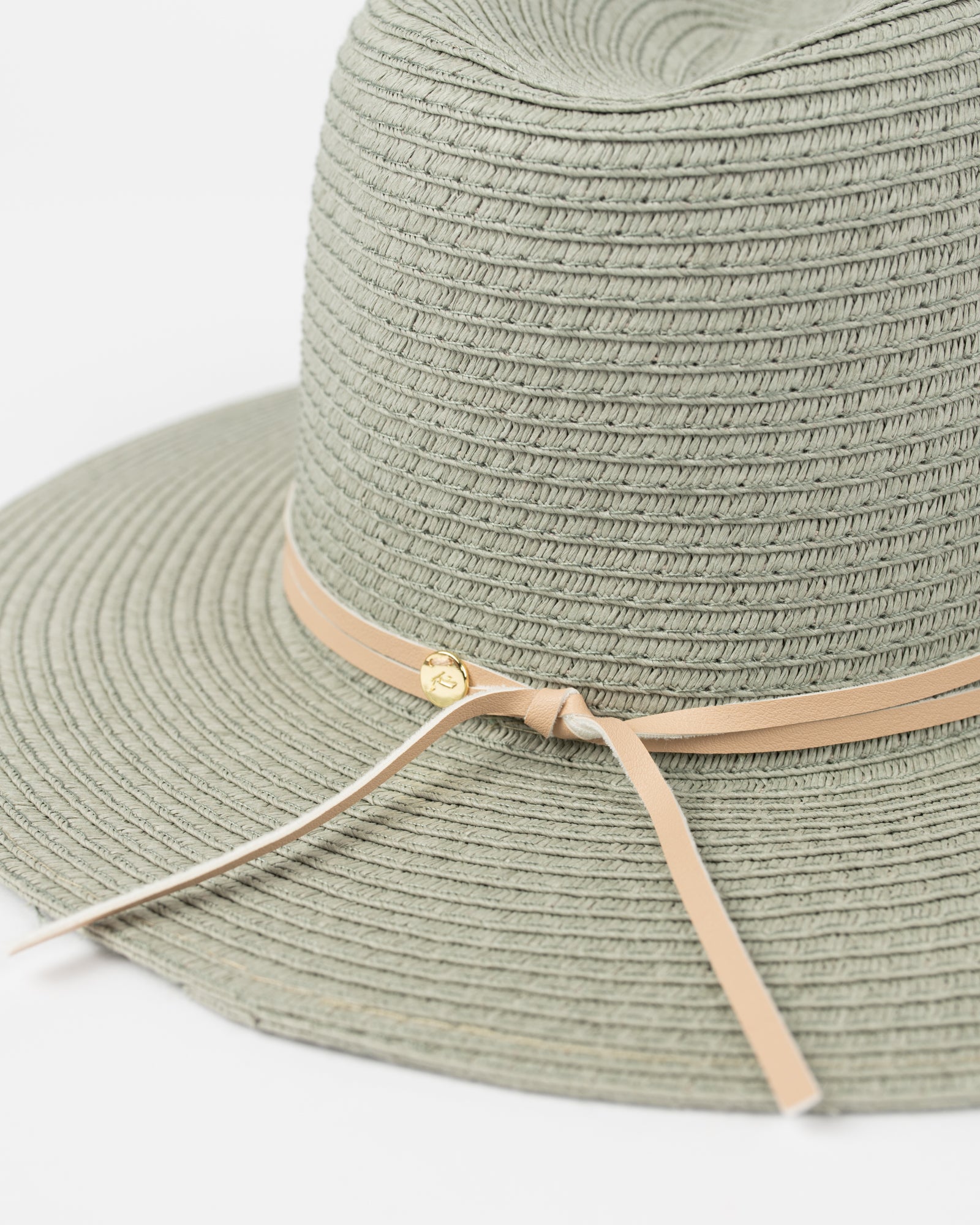 Rusty Gisele Straw Hat