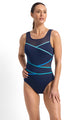 Poolproof Rozella Taped High Neck Mastectomy One Piece