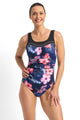 Poolproof Coco Scoop Ruche Mastectomy One Piece