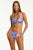 Sea Level Blue Hawaii Mid Bikini Pant