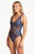 Sea Level Hunter Plunge Multifit One Piece with Macrame Detail