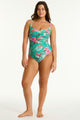 Sea Level Pacifico Twist Front Multifit One Piece