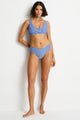 Sea Level Solara Cross Front Multifit Bra Top