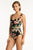 Sea Level Sundown Twist Front Multifit One Piece