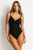 Sea Level Essentials Edit Cross Front Scoop Back One Piece