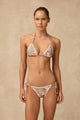 Monte & Lou Francesca Crochet Avoca Slide Tri