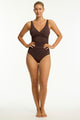 Sea Level Essentials Cross Front Multifit One Piece