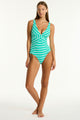 Sea Level Biarritz Panel Line One Piece