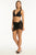 Sea Level Day Club Drawstring Mini Mesh Skirt