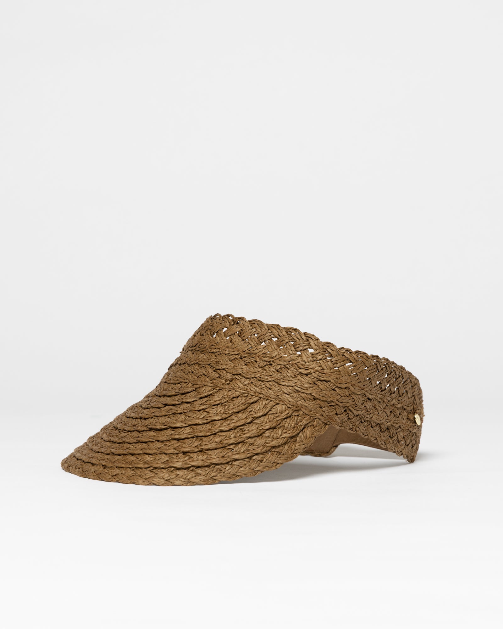 Rusty Cindy Straw Visor