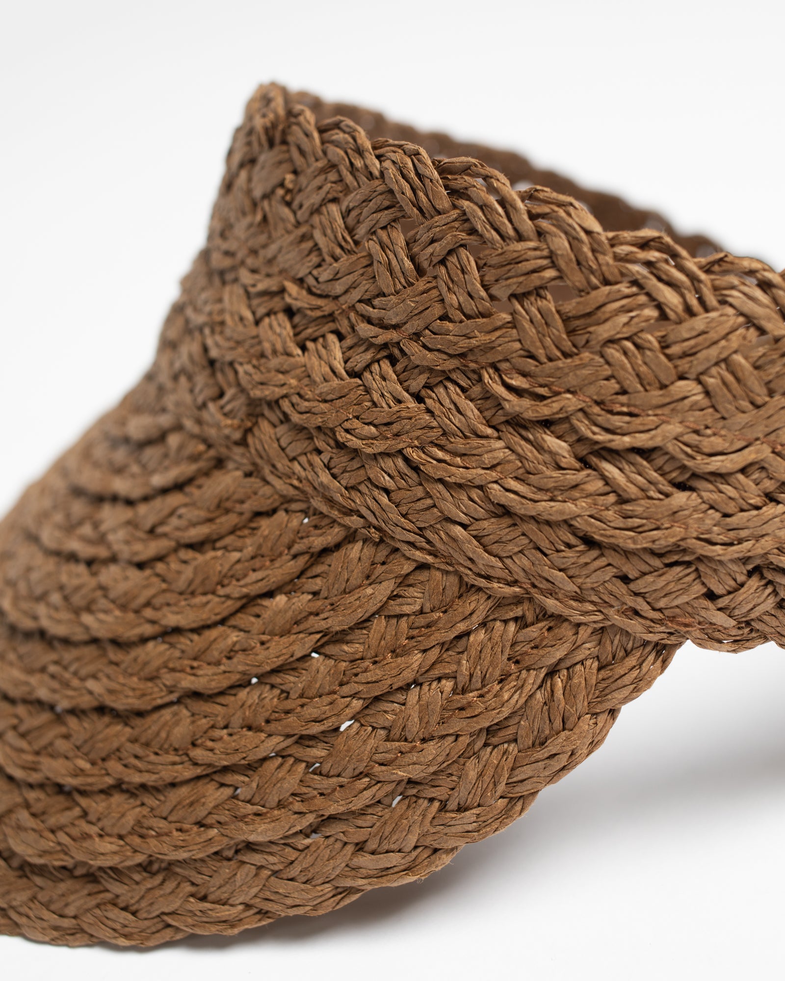 Rusty Cindy Straw Visor