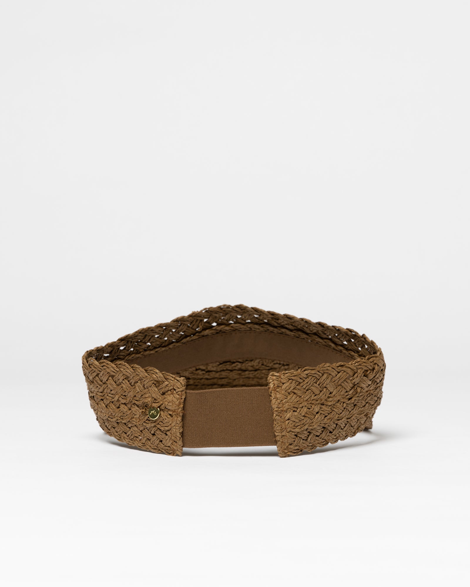 Rusty Cindy Straw Visor