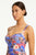 Sea Level Blue Hawaii Twist Front Multifit One Piece