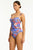 Sea Level Blue Hawaii Twist Front Multifit One Piece