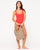 Rusty Sandalwood Retro One Piece