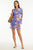 Sea Level Blue Hawaii Mesh Short Dress