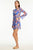 Sea Level Blue Hawaii Mesh Short Dress