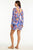 Sea Level Blue Hawaii Mesh Short Dress