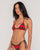 Rusty Rack City Contrast Triangle Bikini Top