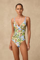 Monte & Lou Costa Plunge One Piece