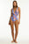 Sea Level Blue Hawaii Spliced One Piece