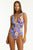 Sea Level Blue Hawaii Spliced One Piece