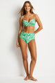 Sea Level Palmera High Waist Gathered Side Pant