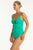 Sea Level Essentials Edit Tie Front DD/E Cup One Piece