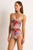 Monte & Lou Frankie Ruched Bandeau One Piece