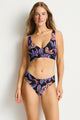 Sea Level Oceanwood Mid Bikini Pant