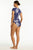 Sea Level Aloha Short Sleeved High Leg One Piece