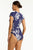 Sea Level Aloha Short Sleeved High Leg One Piece