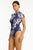 Sea Level Aloha Short Sleeved High Leg One Piece