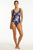 Sea Level Aloha Cross Front Multifit One Piece