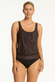 Sea Level Riptide Blouson Tank Multifit Singlet Top